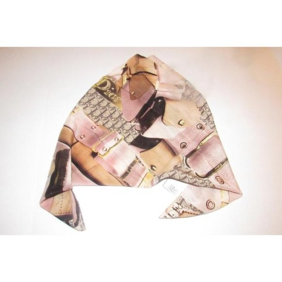 Dior Pink Brown Orange Trotter by John Gallianos - Picture 2 of 11